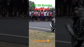 #SSC GD physical running video live  Qualified 2023