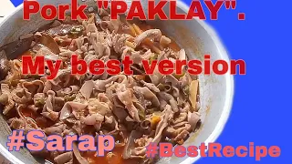 Pork Paklay best recipe