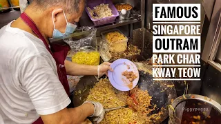 FAMOUS SINGAPORE HAWKER FOOD - OUTRAM PARK CHAR KWAY TEOW