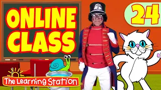 Online Class for Kids #24 ♫ The Learning Station ♫ Dance Songs ♫ Brain Breaks for Kids