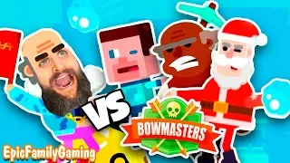 LIL DUMP JEREMY - Bowmasters Tournament - Santa, Miner Steve, Investor Bowmasters Battle!