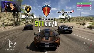 FH5 - Este es el coche más rápido del juego, Tuneo y código de mas de 500km/h !
