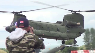 Chinooks (RAF & KLu) at RIAT 2019