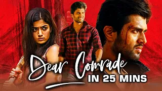 Dear Comrade - Vijay Devarakonda Hindi Dubbed Full Movie in 25 Minute | Rashmika