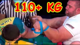 Чемпионат Европы по Армрестлингу 110+ кг - EUROPEAN ARMWRESTLING CHAMPIONSHIP