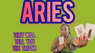 ♈️ ARIES: SOMEONE IS ABOUT TO TELL YOU THE TRUTH ABOUT HOW THEY REALLY FEEL ABOUT YOU ARIES!