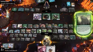 40k Damage In One Turn Without Infinite Combo - MTG Arena