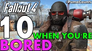 Top 10 Things to Do in Fallout 4 When You're Bored or After You Beat It #PumaCounts