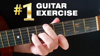 Get STRONGER / FASTER Fingers in 8 min. (#1 Finger Exercise for Guitar)