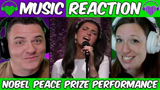 Angelina Jordan - Unchained Melody - Nobel Peace Prize Performance REACTION @AngelinaJordanOfficial