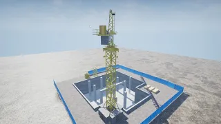Tower Crane template UE4
