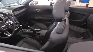 Así se ve el interior del Ford Mustang Gt Premium 2020 de caja de cambios automática