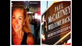 Paul McCartney concert w/ Ringo Star & Joe Walsh at Dodger Stadium July 13th 2019