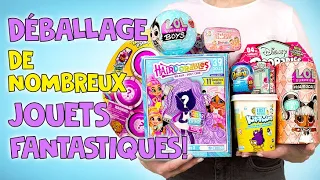 DÉBALLAGE MULTIPLE de JOUETS AUSSI VARIÉS QUE FANTASTIQUES