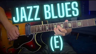 Sweet Groove Jam | Jazz Blues Guitar Backing Track (E)