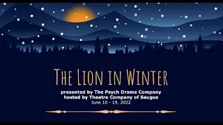 THE LION IN WINTER (Official Trailer) - The Psych Drama Company