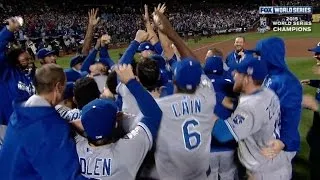 Davis K's Flores, Royals win World Series