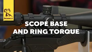 Quick Tip: Scope Base and Ring Torque