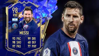 98 TOTY MESSI PLAYER REVIEW FIFA 23