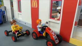 Playmobil Film "McDonalds & Dunkin Donat" Familie Jansen / Kinderfilm / Kinderserie