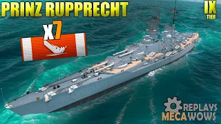 Prinz Rupprecht 7 Kills & 178k Damage | World of Warships Gameplay 4k