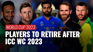 10 Players who'll RETIRE after ODI WORLD CUP 2023 | ODI WORLD CUP 2023 | Virat, Warner, Rohit