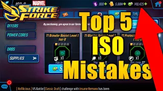 Top 5 ISO Mistakes!!!