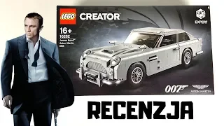 LEGO CREATOR EXPERT 10262 - ASTON MARTIN DB5 JAMESA BONDA - RECENZJA