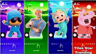 Pocóyo 🆚 Blippi 🆚 Cocomelon 🆚 Peepa Pig .🎶 Who Is Best?