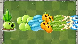 PvZ 2 Fusion - Pea Pod Using Projectile from Other Plant Vs Team Modern Day Gargantuar Zombie