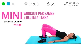 Esercizi Glutei: Mini Workout Gambe e Glutei Con Cavigliere