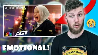 RAPPER REACTS to Putri Ariani - America's Got Talent Audition | AGT 2023 | I CRIED! (FIRST REACTION)