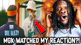 MGK WATCHED MY REACTION?! | Machine Gun Kelly X Doe Boy - Killa Cam Freestyle (REACTION)