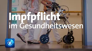 Folgen der Impfpflicht im Gesundheitswesen und in der Pflege