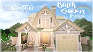 Minami Oroi Bloxburg Speedbuild and Tour   Two Story Family Beach Summer House - June 14 2021