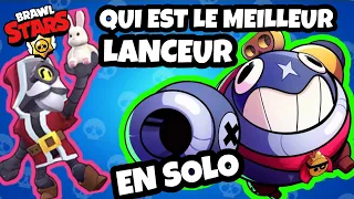 QUI EST LE MEILLEUR LANCEUR EN SOLO ! BRAWL STARS