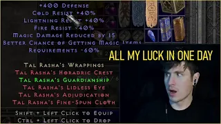 20 years of luck in 1 day