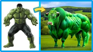 AVENGERS but COWS VENGERS 2024