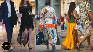 What should you wear from day to night in summer? Street Style Milan