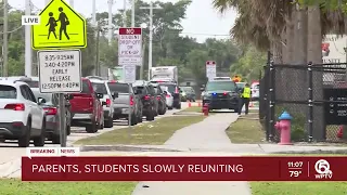 Parents faced with confusion, long lines at Suncoast High School