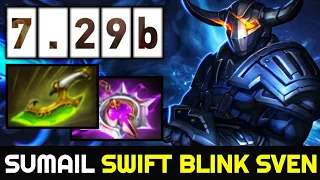 SUMAIL 7.29b Sven Imba Damage with Swift Blink + Nullifier Build