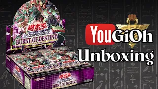 Yugioh Burst of Destiny Unboxing