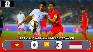Highlights • Vietnam vs Indonesia (0-3) • 2nd Leg FIFA World Cup 2026 Asian Qualifiers