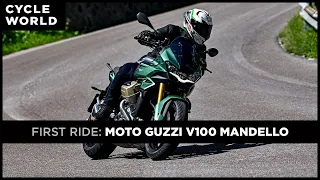 2022 Moto Guzzi V100 Mandello | First Ride