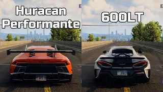 NFS Unbound: Lamborghini Huracan Performante vs McLaren 600LT - WHICH IS FASTEST (Drag Race)