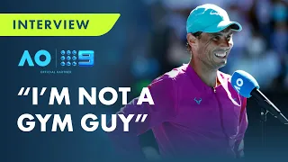 Rafa shares his secret to longevity: Australian Open 2022 | Post-Match Interview