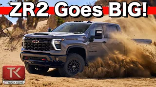 2024 Chevrolet Silverado HD ZR2 Has Arrived! We Compare Off-Road Numbers with Ford & Ram