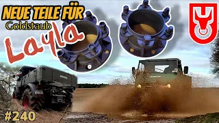 Breitbau | Seltene Teile für den UNIMOG | Buddeln im Sandkasten | Meister? Patent? Laser?  #vlog 240