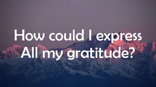 Gratitude - Brandon Lake (Lyric Video) *Radio Edit Version*