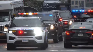 VIP motorcades, cop cars, traffic chaos ahead of New York's UN General Assembly 🚔